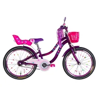 Bicycle Formula 20" Kid FLOWER PREMIUM BH frame-10" ST 2026 purple (OPS-FRK-20-245)