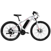 Electric bicycle Formula 27.5" eALPINA DD FR frame-17" 36B 12.5A*g 500W 2026 white-pink (ELB-FR-27.5-048)
