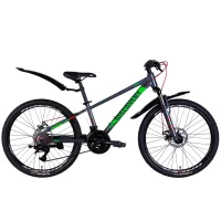 Bicycle Discovery 24" QUBE DD CS frame-11.5" AL 2025 gray (OPS-DIS-24-336)