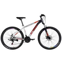Велосипед Space 27.5" PHAETON DD FR рама-17" AL 2026 сіро-сріблястий (OPS-SP-27.5-082)