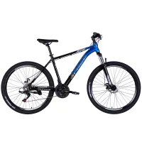 Велосипед Space 27.5" PHAETON DD FR рама-19" AL 2026 чорно-синій (OPS-SP-27.5-087)