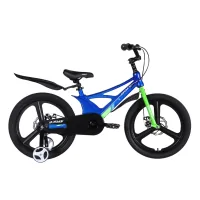 Велосипед Space 20" KID STAR DD рама-11" MG 2026 синій з зеленим (OPS-SK-20-048)