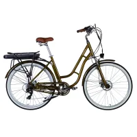 Електровелосипед Dorozhnik 28" eCORAL DD FR рама-19" 48B 13А*г 500Вт 2026 бронзовий (ELB-D-28-115)