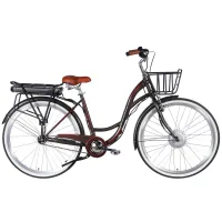 Електровелосипед Dorozhnik 28" eAQUAMARINE BH рама-19" 36B 13А*г 500Вт 2026 сірий (ELB-D-28-135)