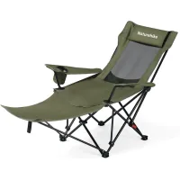 Крісло складане Naturehike CNK2550JJ023 Nightfall T05, сталь, оливкове (6977465865588)