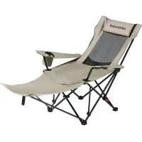 Крісло складане Naturehike CNK2550JJ023 Nightfall T05, сталь, хакі (6977465865700)
