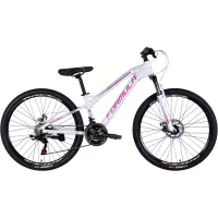 Bicycle Formula 26" BLACKWOOD DD frame-13" AL 2026 white-pink (OPS-FR-26-802)