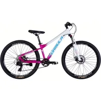 Bicycle Formula 26" F-1 DD frame-13" AL 2026 white-pink (OPS-FR-26-818)