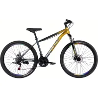 Велосипед Space 27.5" MARS DD FR рама-17" ST 2026 золотисто-чорний (OPS-SP-27.5-069)