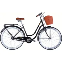Велосипед Dorozhnik 28" RETRO PH рама-19" ST 2026 чорний (OPS-D-28-554)