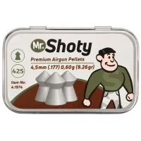 Пульки Umarex Mr. Shoty Premium 4,5 мм 0,60 г 425 шт (4.1974)