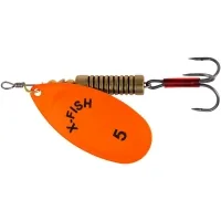 Spinner X-Fish Stark 14g 5 Nikel UV orange (1917.07.36)