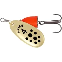 Spinner X-Fish Wolf 10g 4 Gold fire red (1917.05.57)