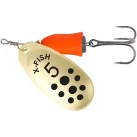 Spinner X-Fish Wolf 12.5g 5 Gold fire red (1917.05.58)