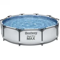 Басейн BestWay Steel Pro Max зі сходами 9150 л (BW-56418)