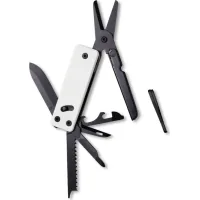 Multitool Roxon KS2E Noir, black blade, white (KS2ENoirBlancEdge)