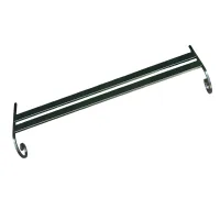 Grill shelf Metalzavod Zeus for 12 skewers, front, metal (STL-MDD12)