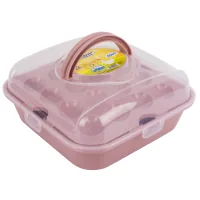 Container for eggs Violet House 32 Powder (0049 POWDER d/eggs 32)