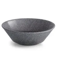 Salad bowl G.Benedikt Granit matte glaze 15 cm 450 ml Dark gray (G4Y1415)