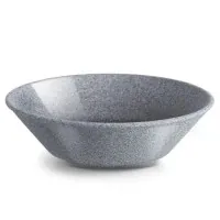 Salad bowl G.Benedikt Granit glossy glaze 20 cm 900 ml Light gray (G1X1420)
