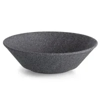 Salad bowl G.Benedikt Granit 20 cm 900 ml Dark gray without glazing (G4Q1420)