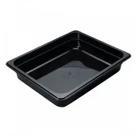 Food container FoREST Bestkeep made of polycarbonate GN 1/2 h 65 mm 3.8 l Black (261265)