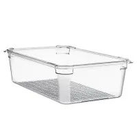 Araven food container made of polycarbonate GN 1/1 h 150 mm perforated (09825)