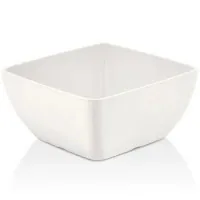 Kulsan melamine salad bowl Cream 19x19 cm h-9 cm 1.9 l (42019.CW)