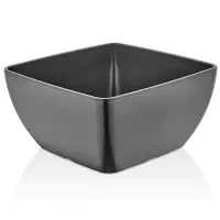 Kulsan melamine salad bowl Gray 25x25 cm h-12 cm 4.5 l (42025.G)