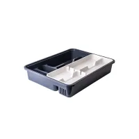 Organizer for cutlery Aleana with insert granite/white rose (aln 167402/granite/white rose)