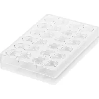 Форма для шоколаду Silikomart Goccia P 41х29 h14 мм 24 шт (CH007)