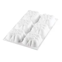 Форма для випікання Silikomart Cloude 71 x 71 h 34 mm (CLOUD 120)