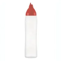 Bottle for sauce Araven 1000 ml red (02557)