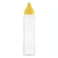 Bottle for sauce Araven 500 ml yellow (05555)