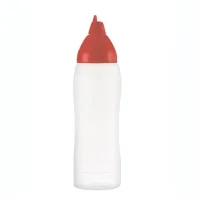 Bottle for sauce Araven 500 ml red (02555)