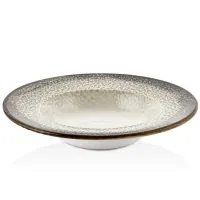 By Bone Tinta Spazio pasta plate with a straight edge 28 cm (TN-SZ-GT-28-CK)