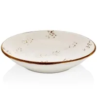 Plate By Bone Harmony Elegance 23 cm deep (HA-EL-FL-23-CK)