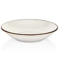 Plate By Bone series "Harmony" Gleam deep 21 cm (HA-GL-FL-21-CK)