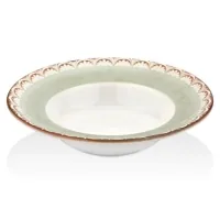 By Bone Tinta Rome plate 27 cm deep (TN-RM-ZT-27-CK)