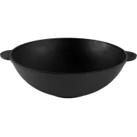 Brizoll WOK cast iron frying pan 3.7 l 280x96 mm (W28)