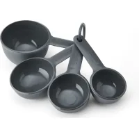 Аксесуар кухонний KitchenAid Набір мірних ложок Coreline, 4 шт, сірий (KQG058OHCGG)