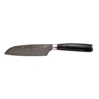 Kitchen knife MasterPro Tetsu, santoku, 12.5 cm, black (BGMP-4129-MBK)