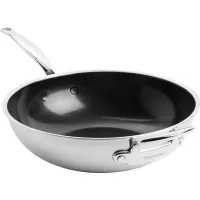Frying pan GreenPan Premiere Wok 30 cm, 4.7 L with ceramic coating (CC003821-001)