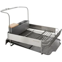 Сушарка для посуду KitchenAid Sinkware 61,5 x 38,5 x 37,5 см сірий (KEG896BXCGA)