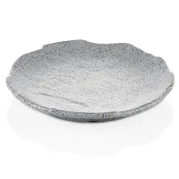 Kulsan plate melamine round gray granite d-28 cm, h-3.5 cm (43028.GG)