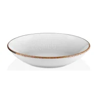 Plate By Bone series "Grace" deep 23 cm, 1000 ml (GRE-FL-23-CK)