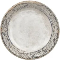 Plate By Bone series "Rug" round 25 cm (RUG-ZT-25-DZ)