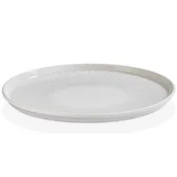 Plate By Bone series "Illusion" round 22 cm (SM-LUS-22-DZ)