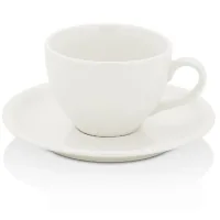 Cup By Bone series "Harmony" Arel with saucer 220 ml (01-ZT-01-CFT)
