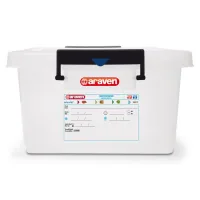 Araven food container with lid h-22.55 cm 40 l (01173)
